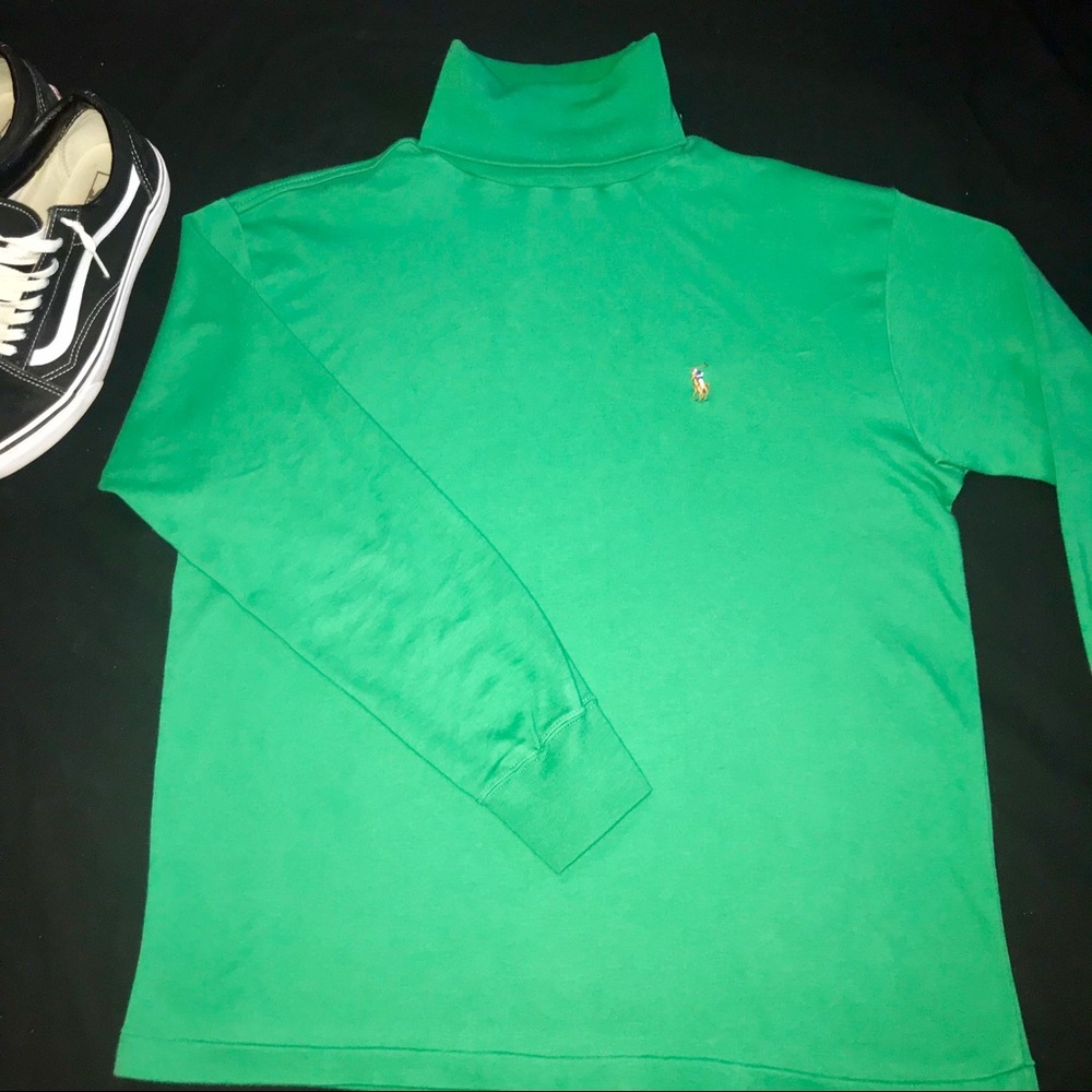 Polo Ralph Lauren | Green Turtle Neck
